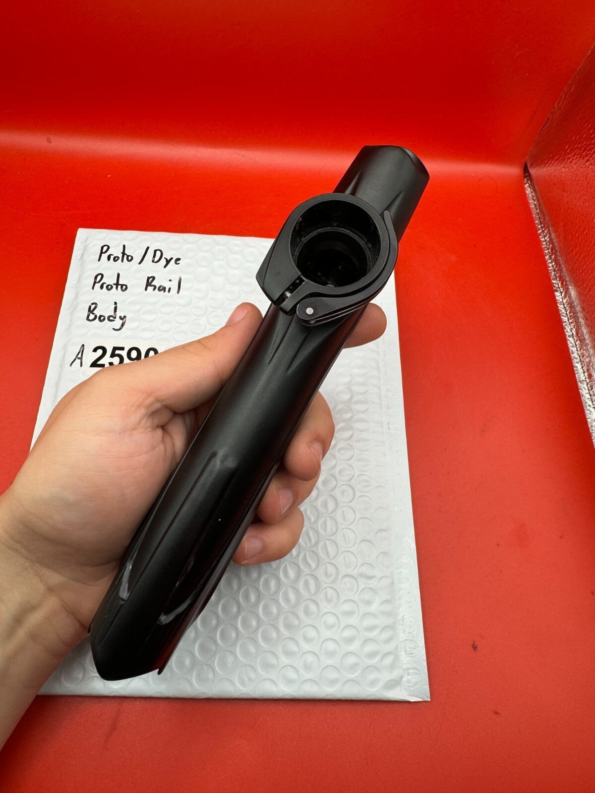 Proto/Dye Proto Rail Body - used paintball marker body - black