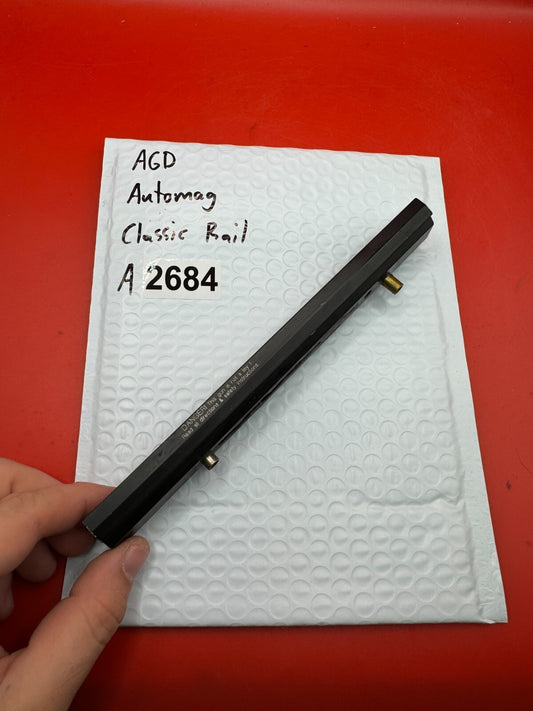 AGD Automag Classic Rail - used paintball rail - black