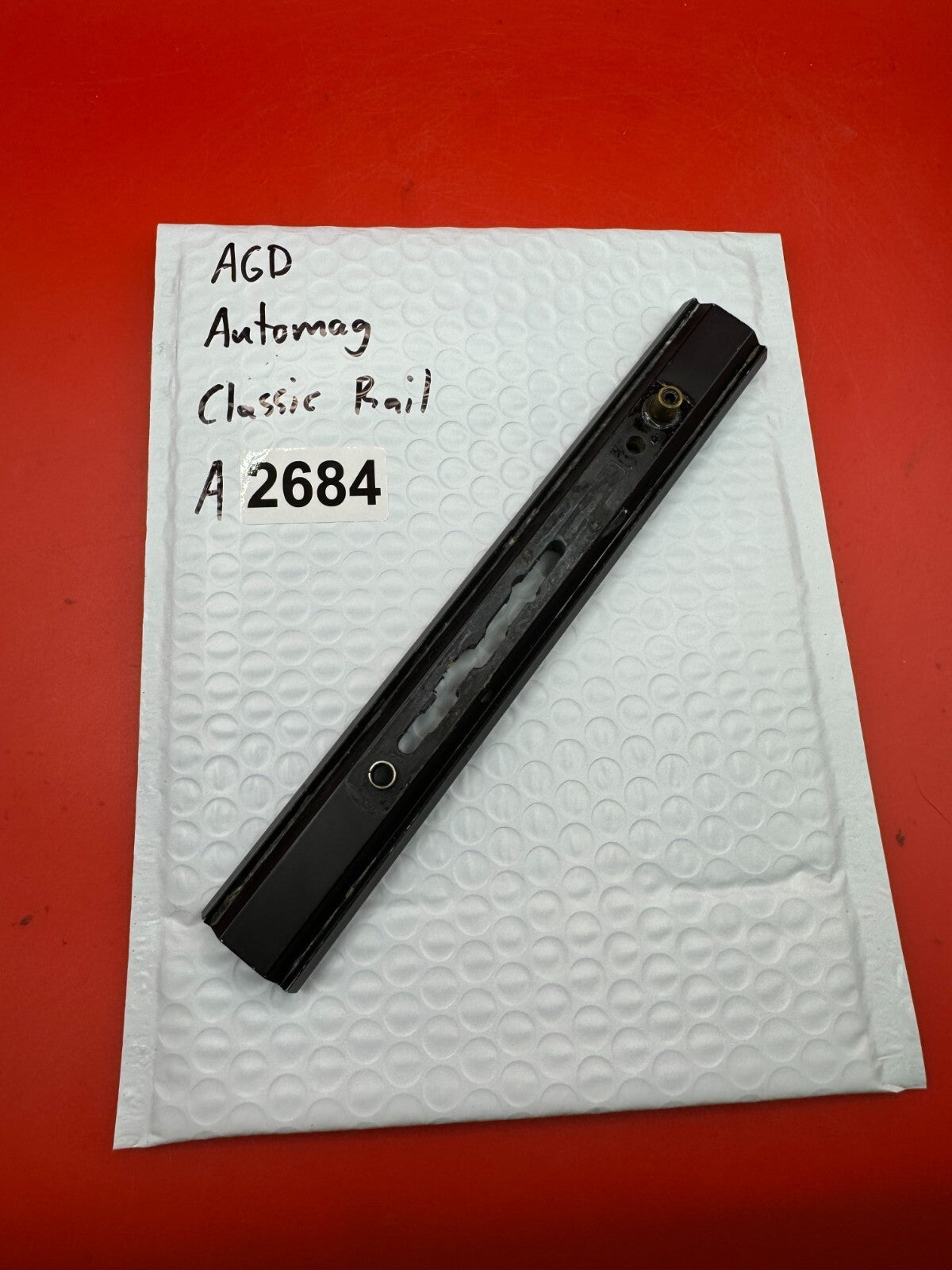 AGD Automag Classic Rail - used paintball rail - black