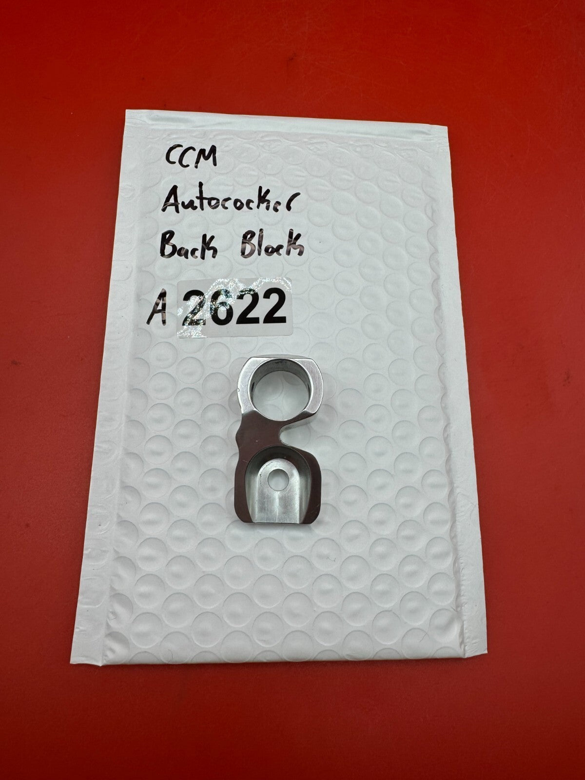 CCM AUtococker Back Block - used paintball back block - silver