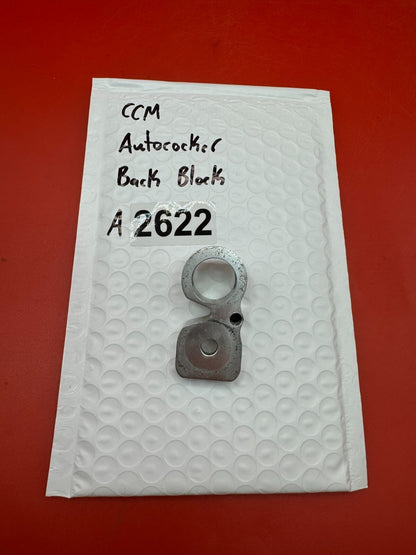 CCM AUtococker Back Block - used paintball back block - silver