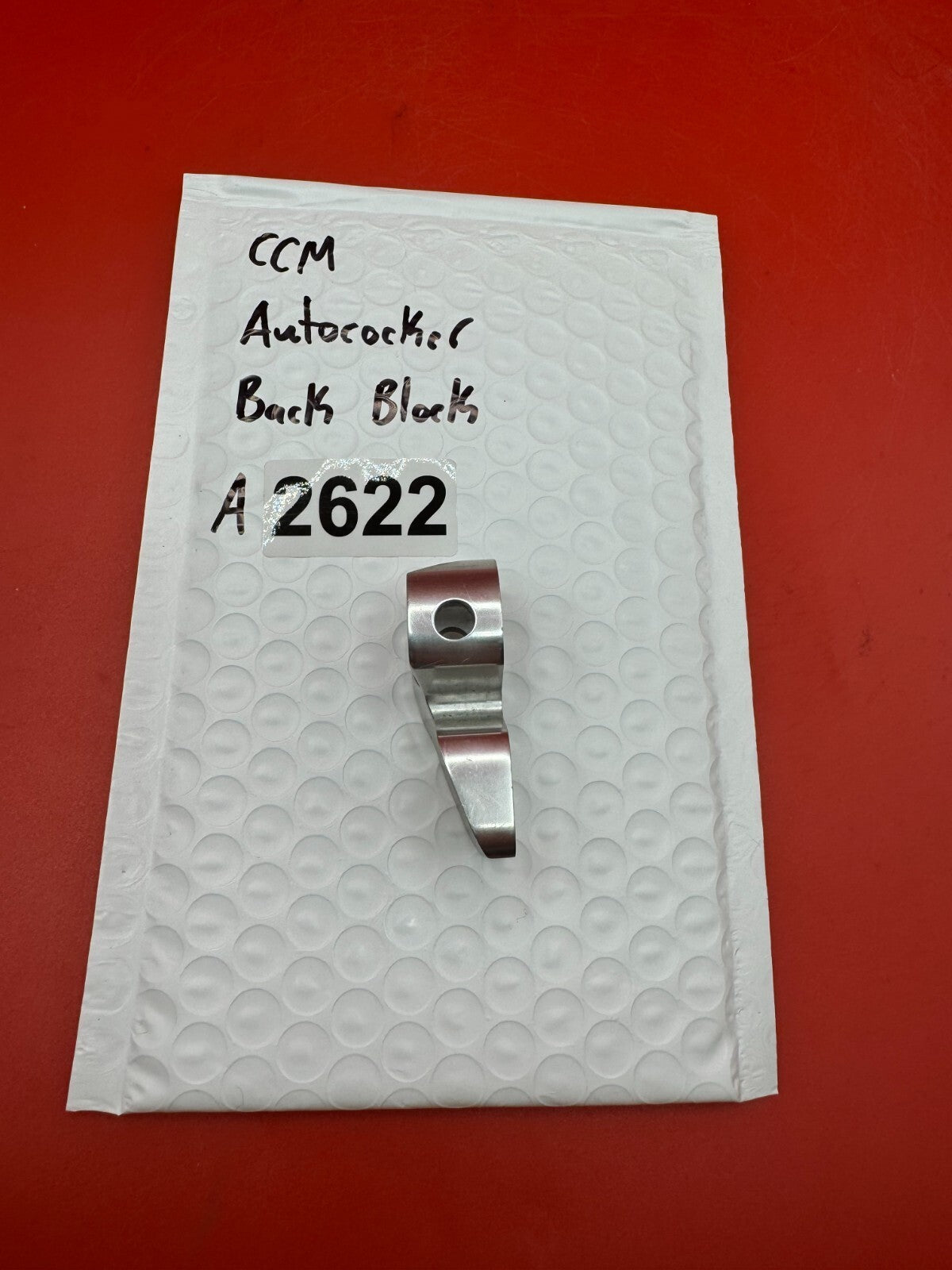 CCM AUtococker Back Block - used paintball back block - silver