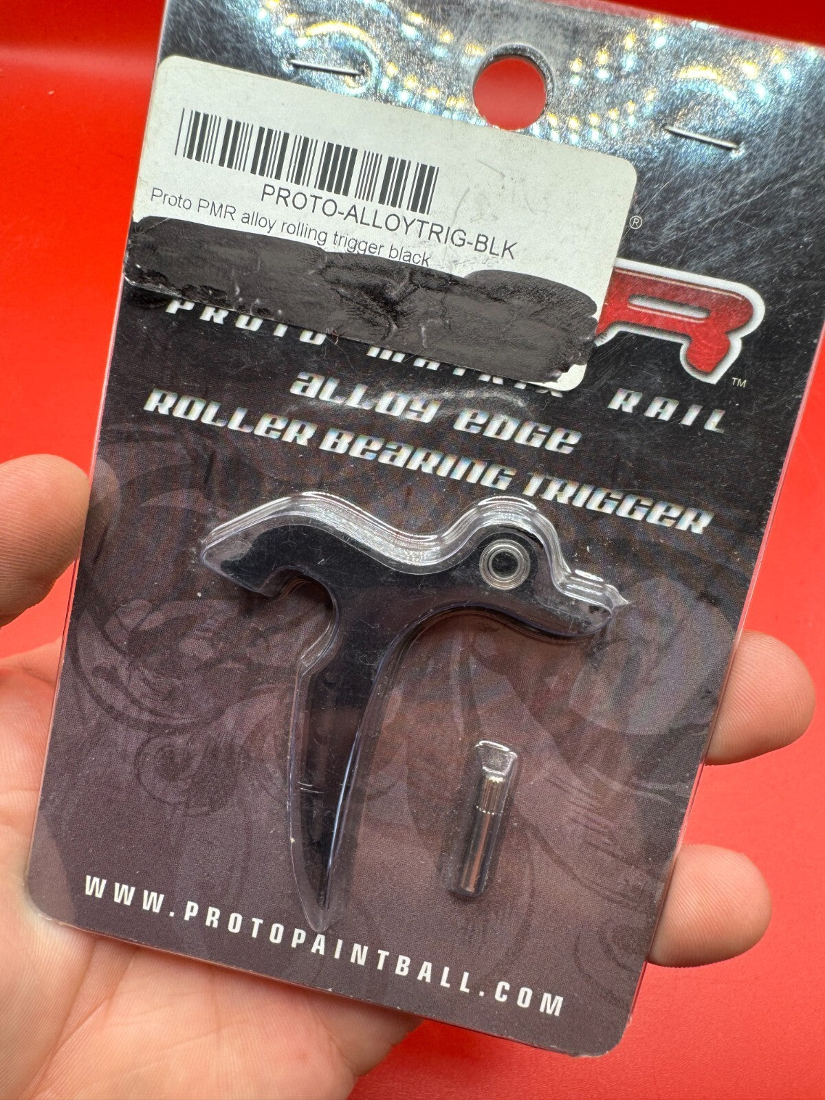 Dye/Proto PMR Alloy Trigger NOS-Black - used paintball trigger - black
