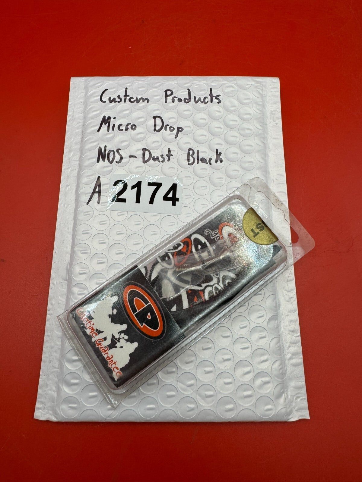 Custom Products Micro Drop NOS-Dust Black - used paintball drop forward / drop adapter - dust black