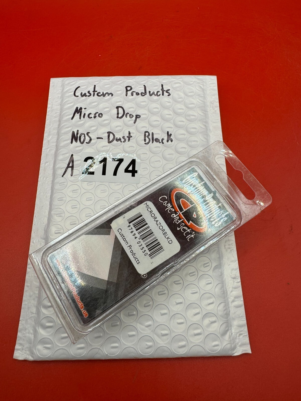 Custom Products Micro Drop NOS-Dust Black - used paintball drop forward / drop adapter - dust black