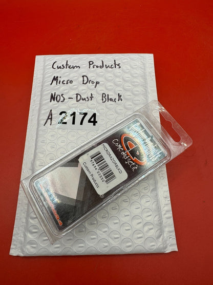Custom Products Micro Drop NOS-Dust Black - used paintball drop forward / drop adapter - dust black