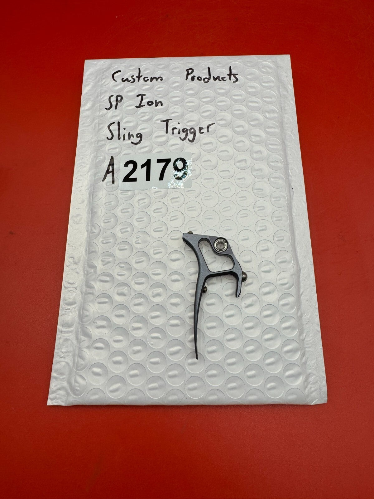 Custom products SP ION Sling Trigger - used paintball trigger - black/silver