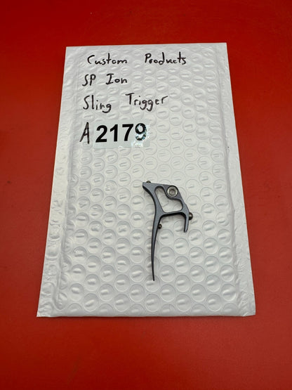 Custom products SP ION Sling Trigger - used paintball trigger - black/silver