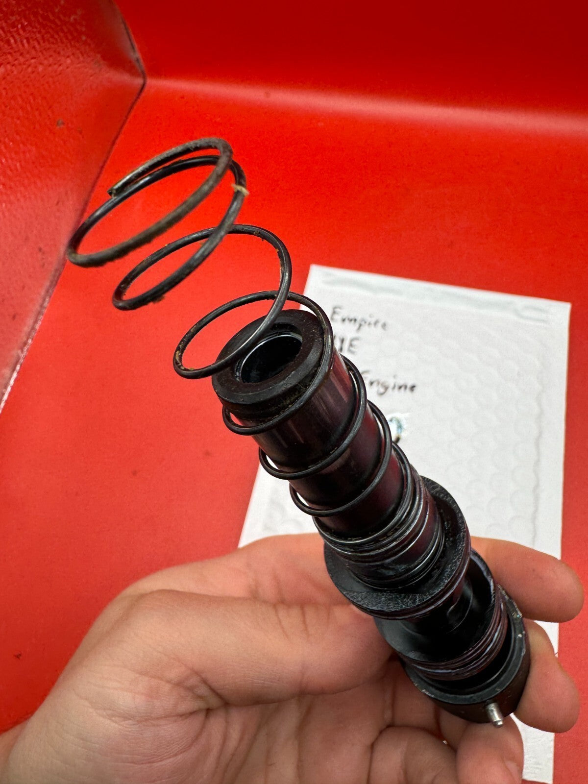 Empire AXE Bolt/Engine - used paintball bolt engine assembly - black