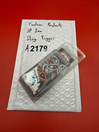Custom products SP ION Sling Trigger - used paintball trigger - black/silver