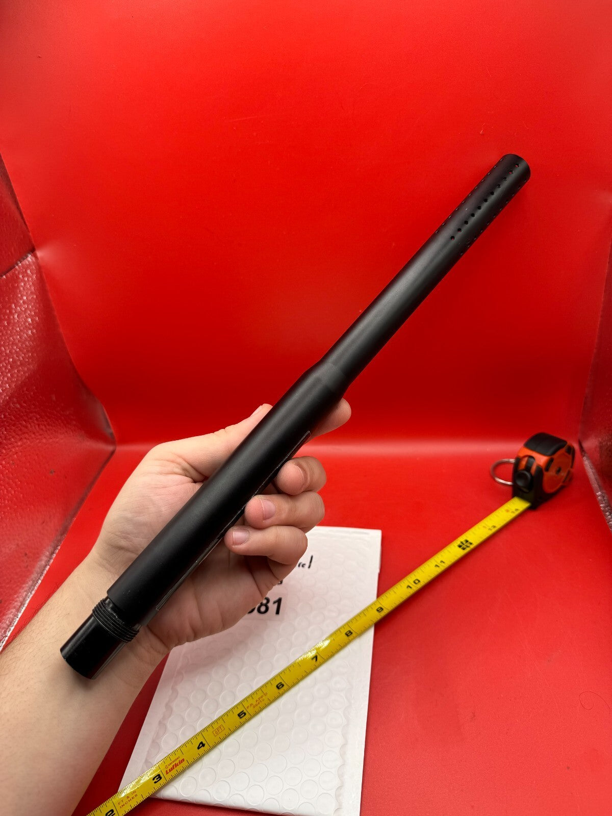 Dye 14 inch Barrel AC Thread - used paintball barrel - black
