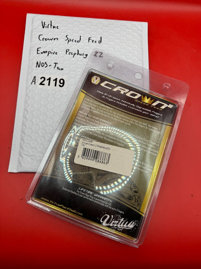 Virtue Crown Speed Feed Empire Prophecy 22 NOS-Tan - used paintball speed feed - tan