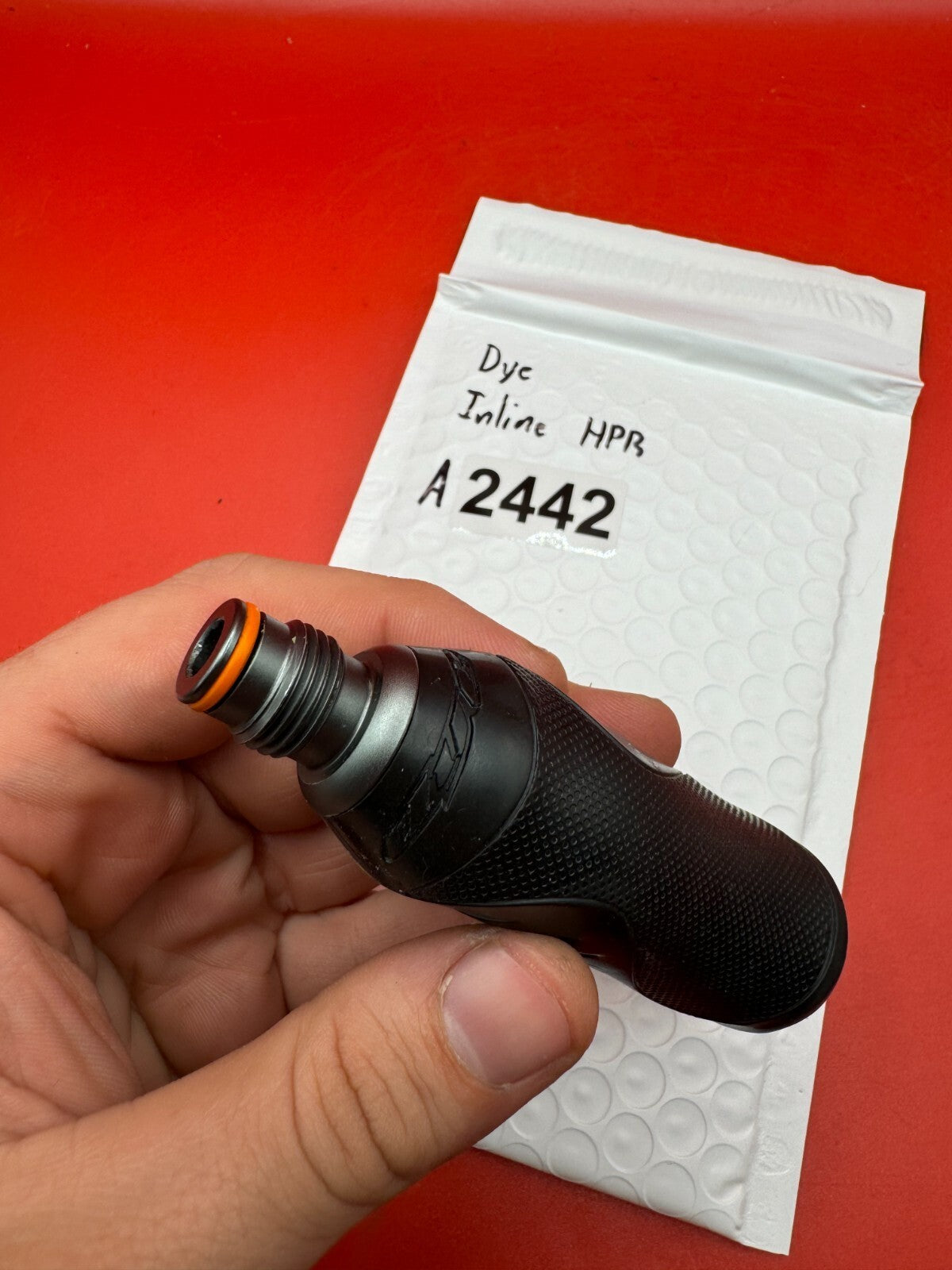 Dye Inline HPR - used paintball hpr (high pressure regulator) - black