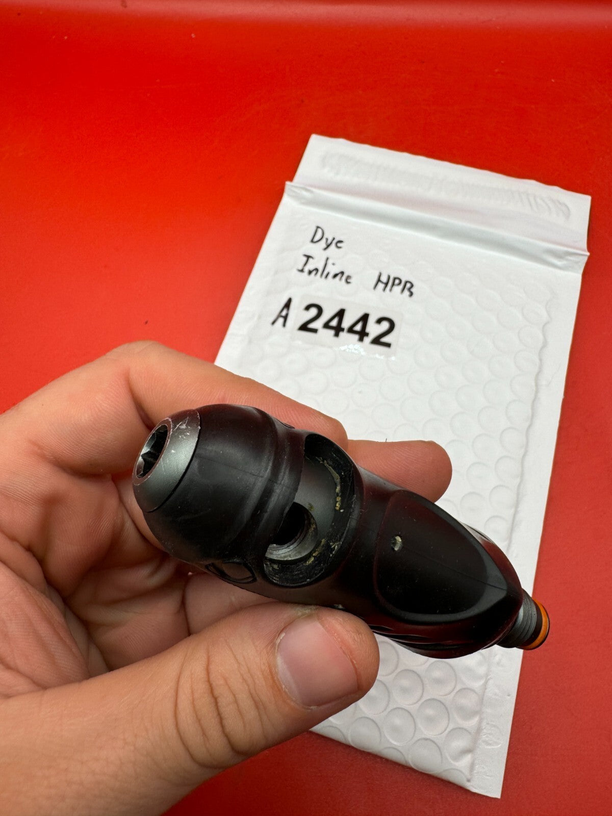 Dye Inline HPR - used paintball hpr (high pressure regulator) - black