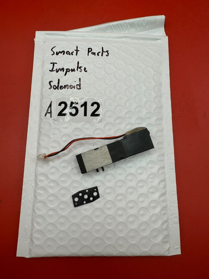 Smart Parts Impulse Solenoid - used paintball solenoid - black/silver