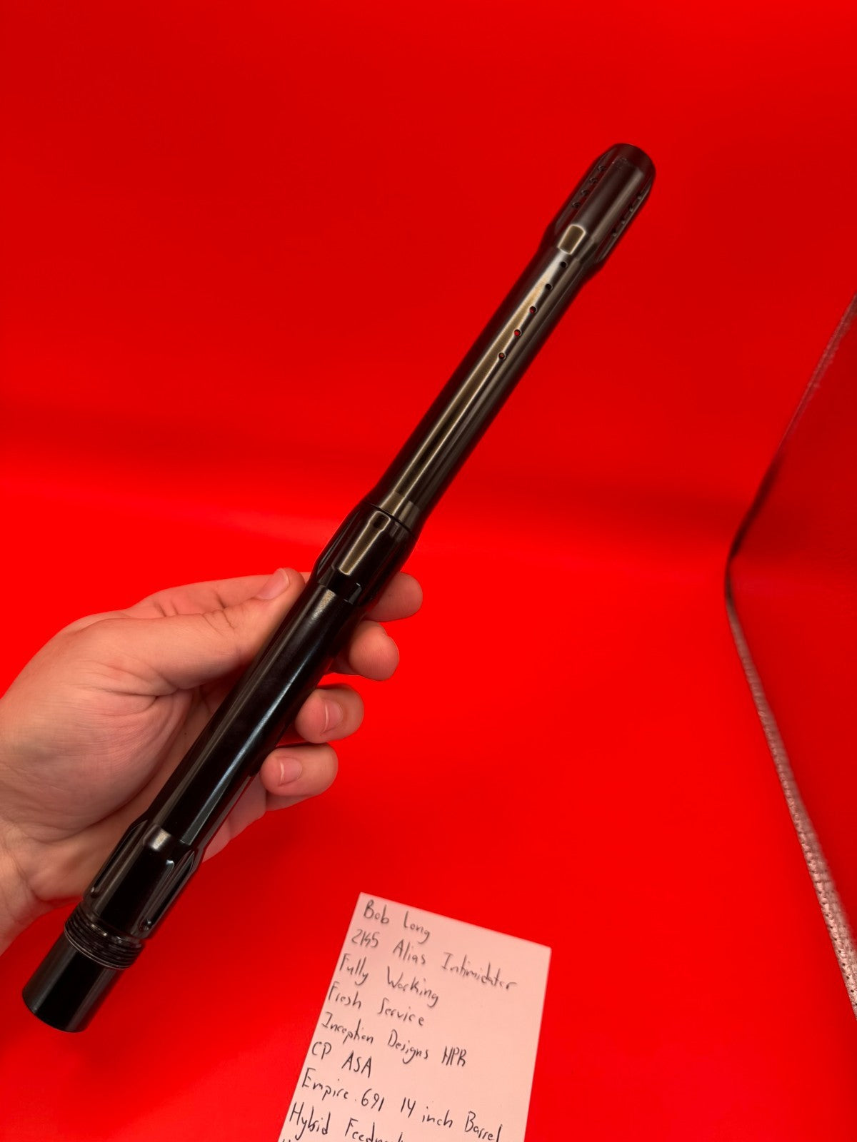 Bob Long 2k5 Alias Intimidator - Paintball Marker Fully Working