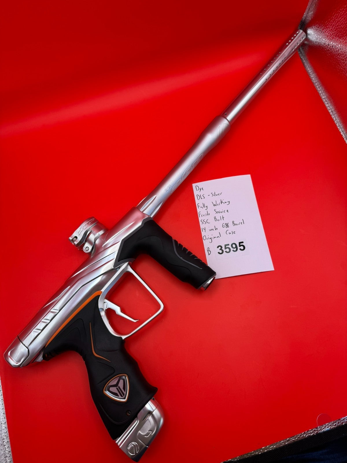 Dye DLS -Silver  - Paintball Marker Fully Working