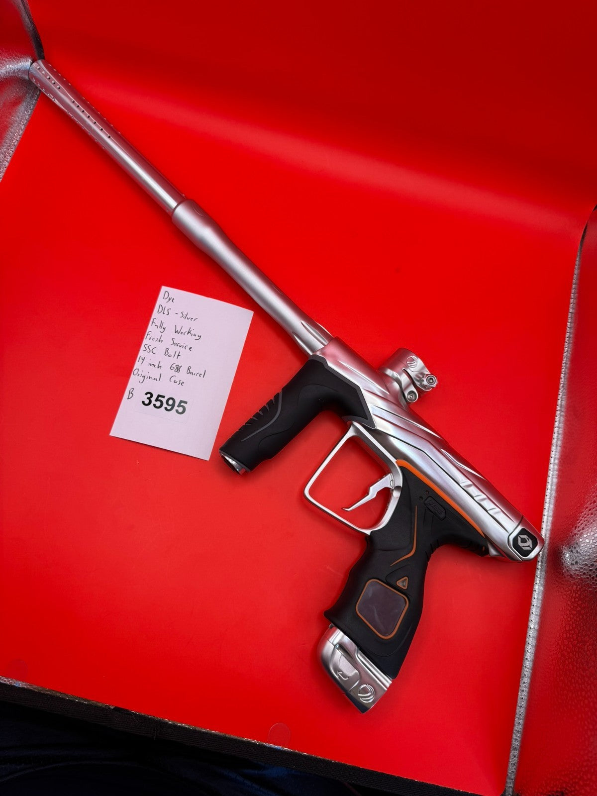 Dye DLS -Silver  - Paintball Marker Fully Working