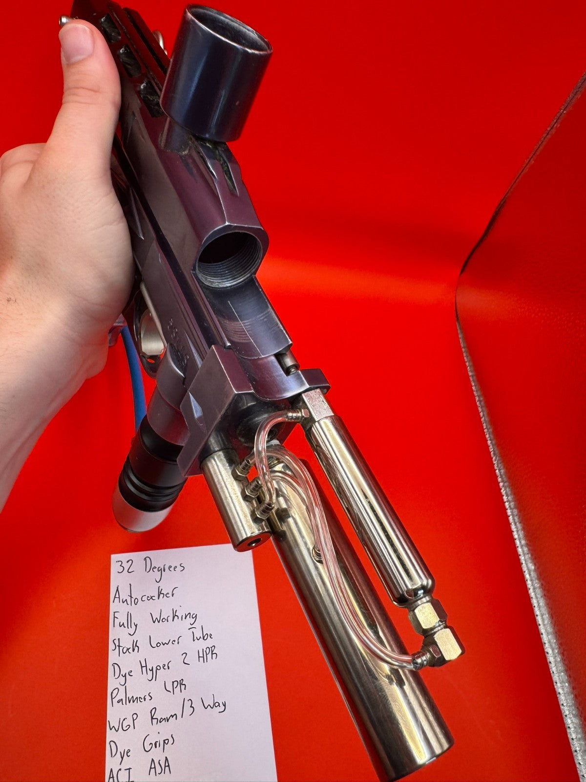 32° Autococker - Paintball Marker Fully Working