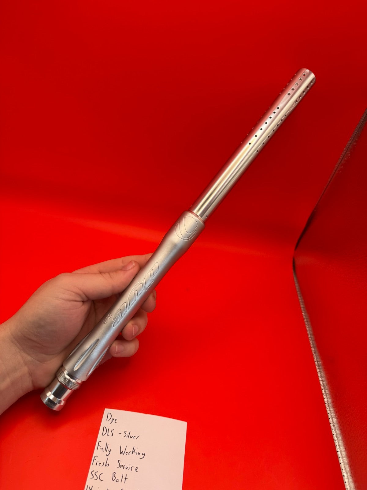 Dye DLS -Silver  - Paintball Marker Fully Working