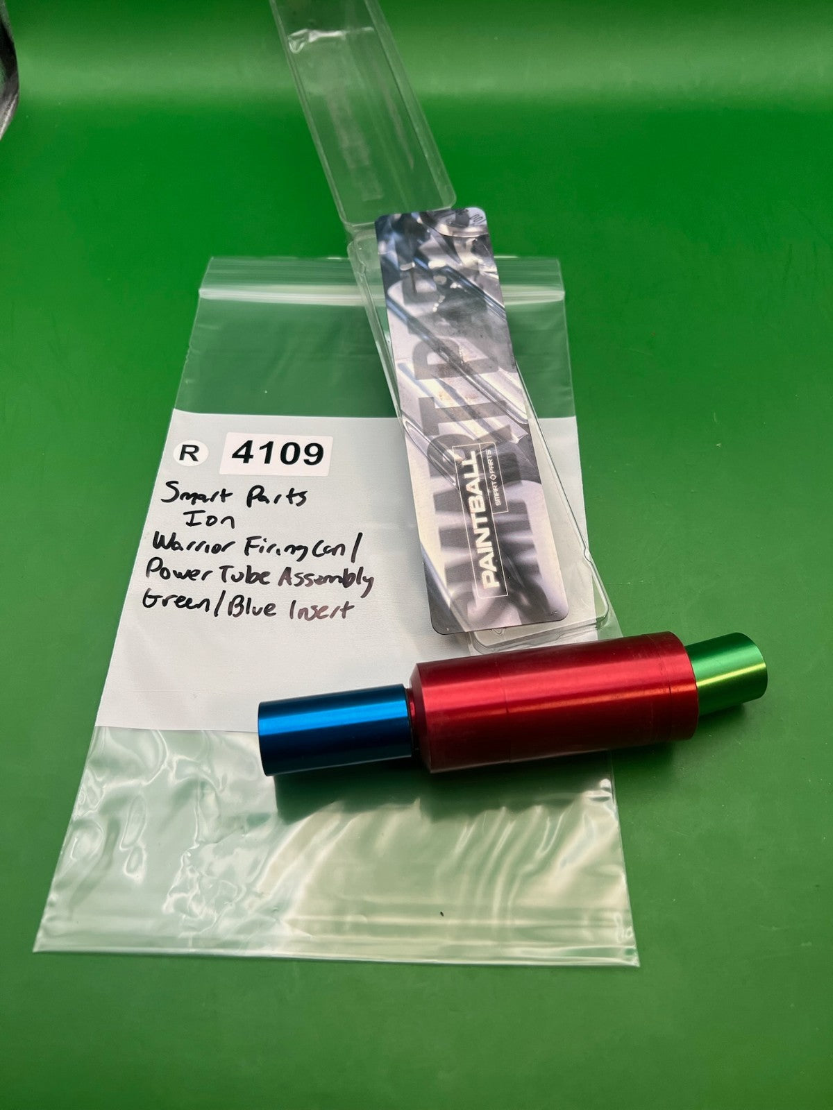 Smart Parts Ion Warrior Firing Can/Power Tube Assembly Green/Blue Insert