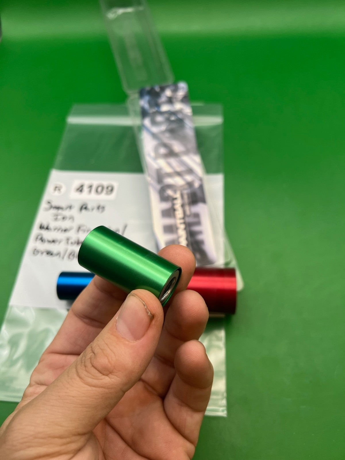 Smart Parts Ion Warrior Firing Can/Power Tube Assembly Green/Blue Insert