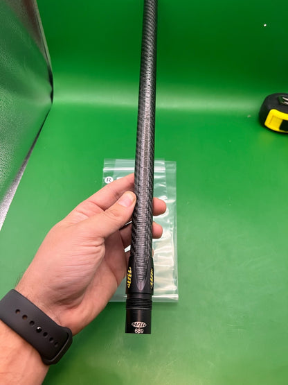 .689 Autococker Threaded Stiff Carbon Fiber Barrel