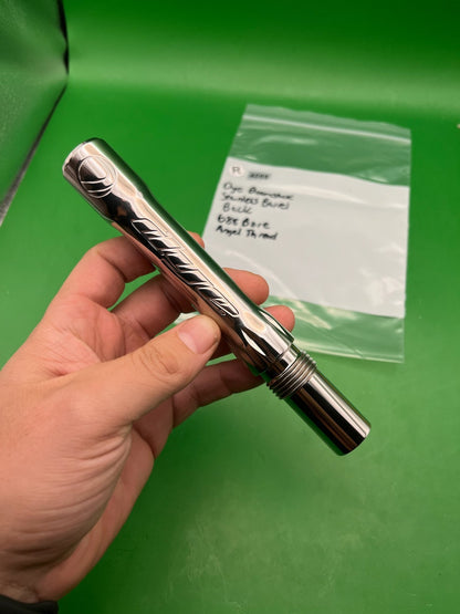 Dye Boomstick Stainless Paintball Barrel Back 688 Bore Angel Thread Silver