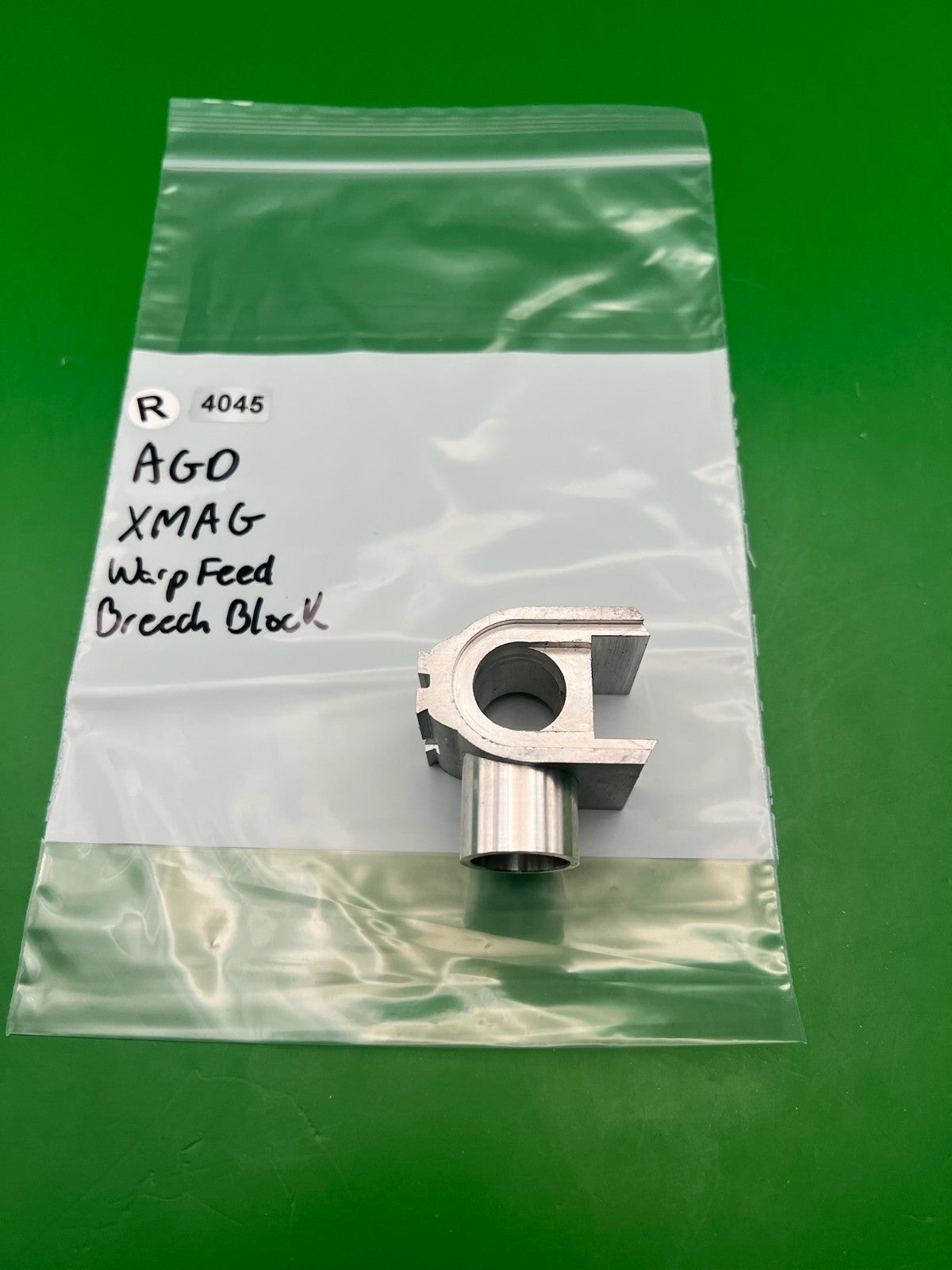 AGD XMAG Warp Feed Breech Block Silver