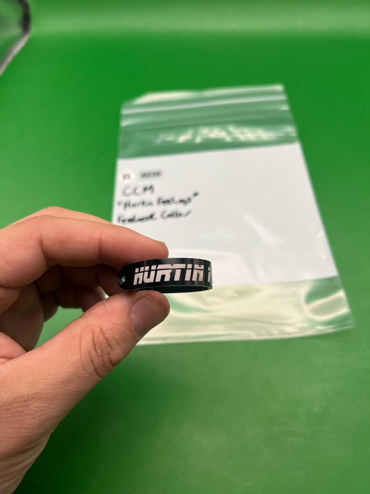 CCM " Hurtin Feelings " Feedneck Collar Black