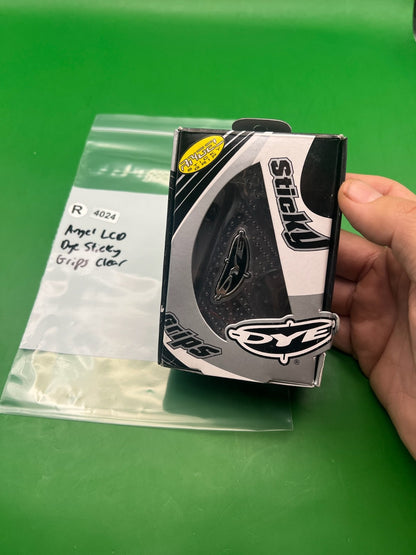 Angel LCD Dye Sticky Grips Clear Black