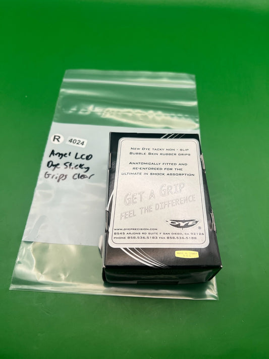 Angel LCD Dye Sticky Grips Clear Black