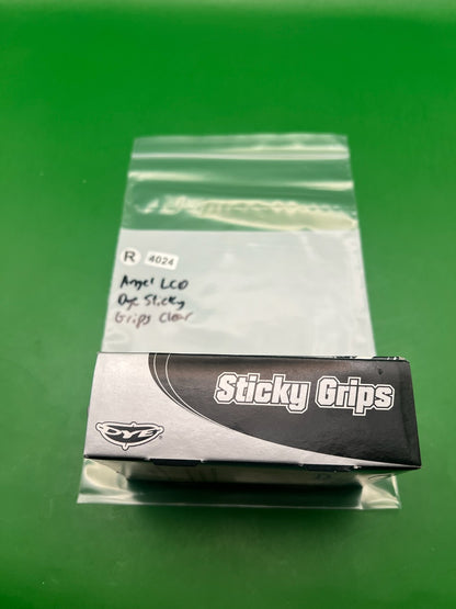 Angel LCD Dye Sticky Grips Clear Black