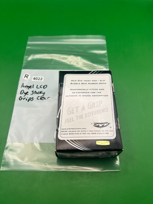 Angel LCD Dye Sticky Grips Clear Black