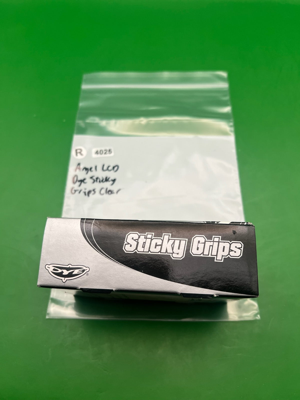 Angel LCD Dye Sticky Grips Clear Black