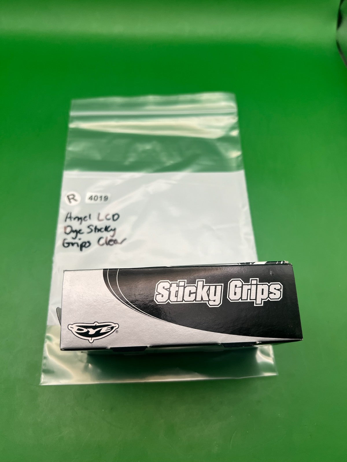 Angel LCD Dye Sticky Grips Clear Black