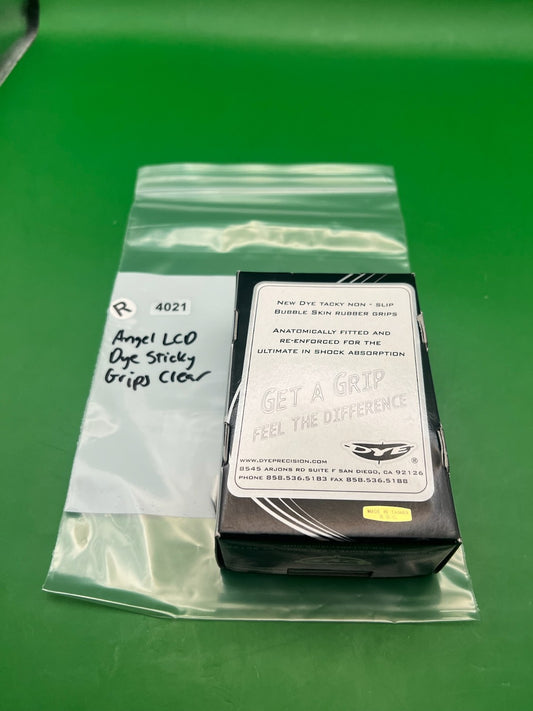 Angel LCD Dye Sticky Grips Clear Black