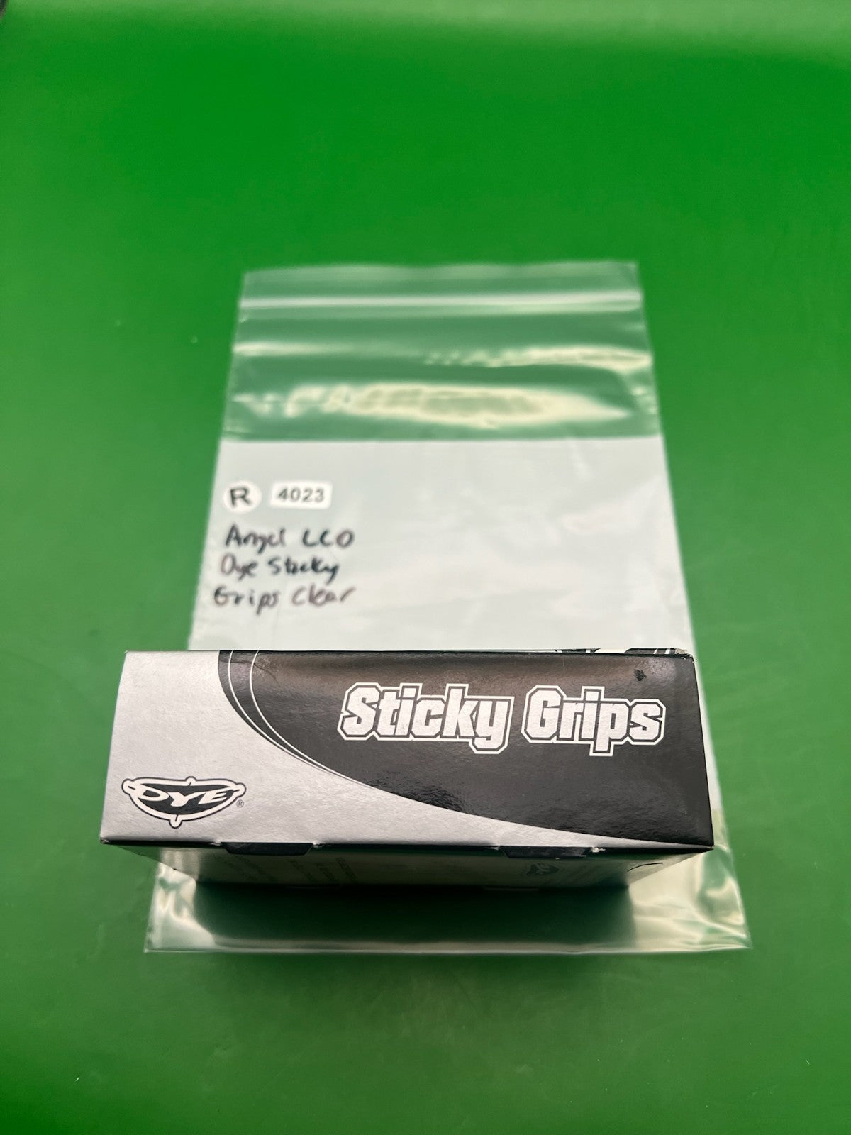 Angel LCD Dye Sticky Grips Clear Black