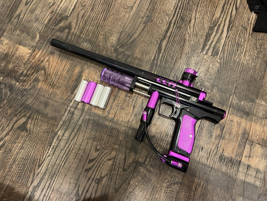 Rare CCM T2 Pump Paintball Marker with CCM Barrel Kit - Purple