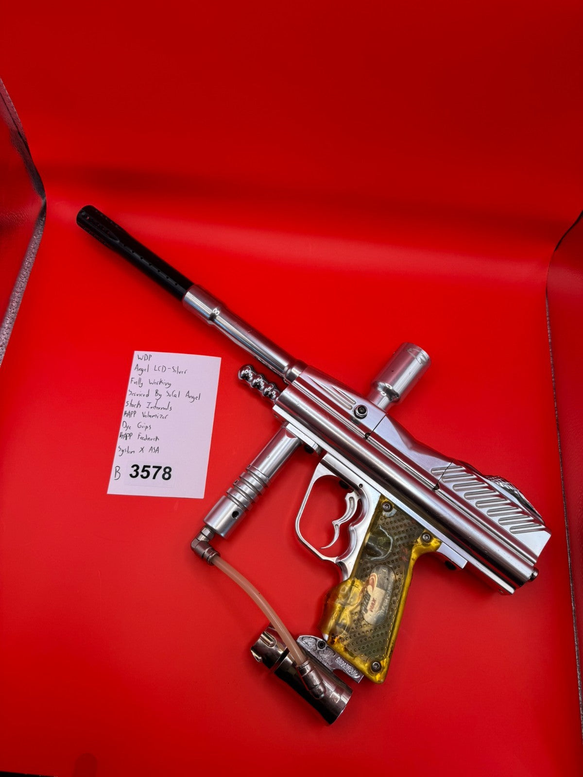 WDP Angel LCD - Silver - Paintball Marker Fully Working