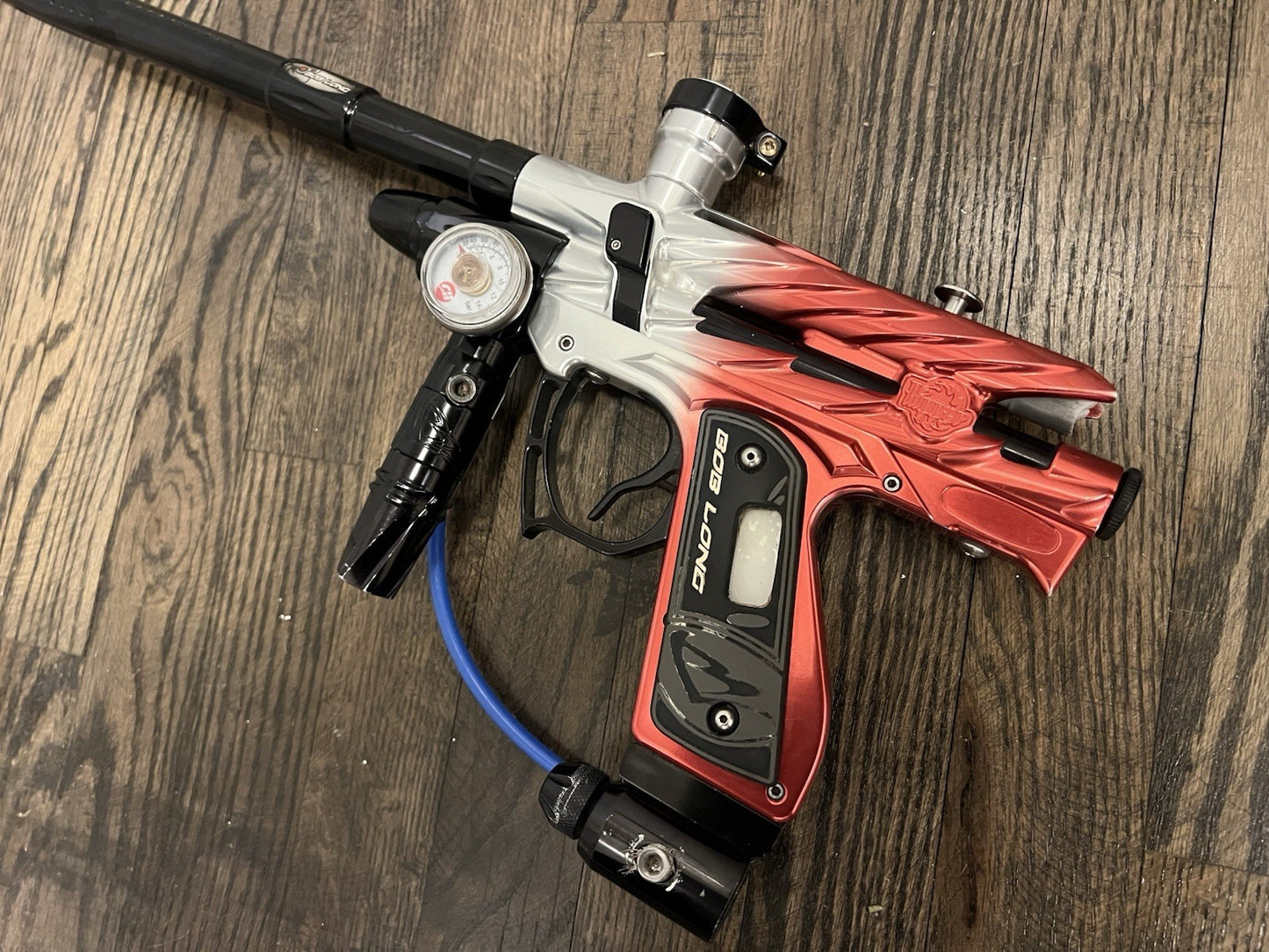 Mint Bob Long Ripper Intimidator Paintball Marker With Lucky Board Freak Bored