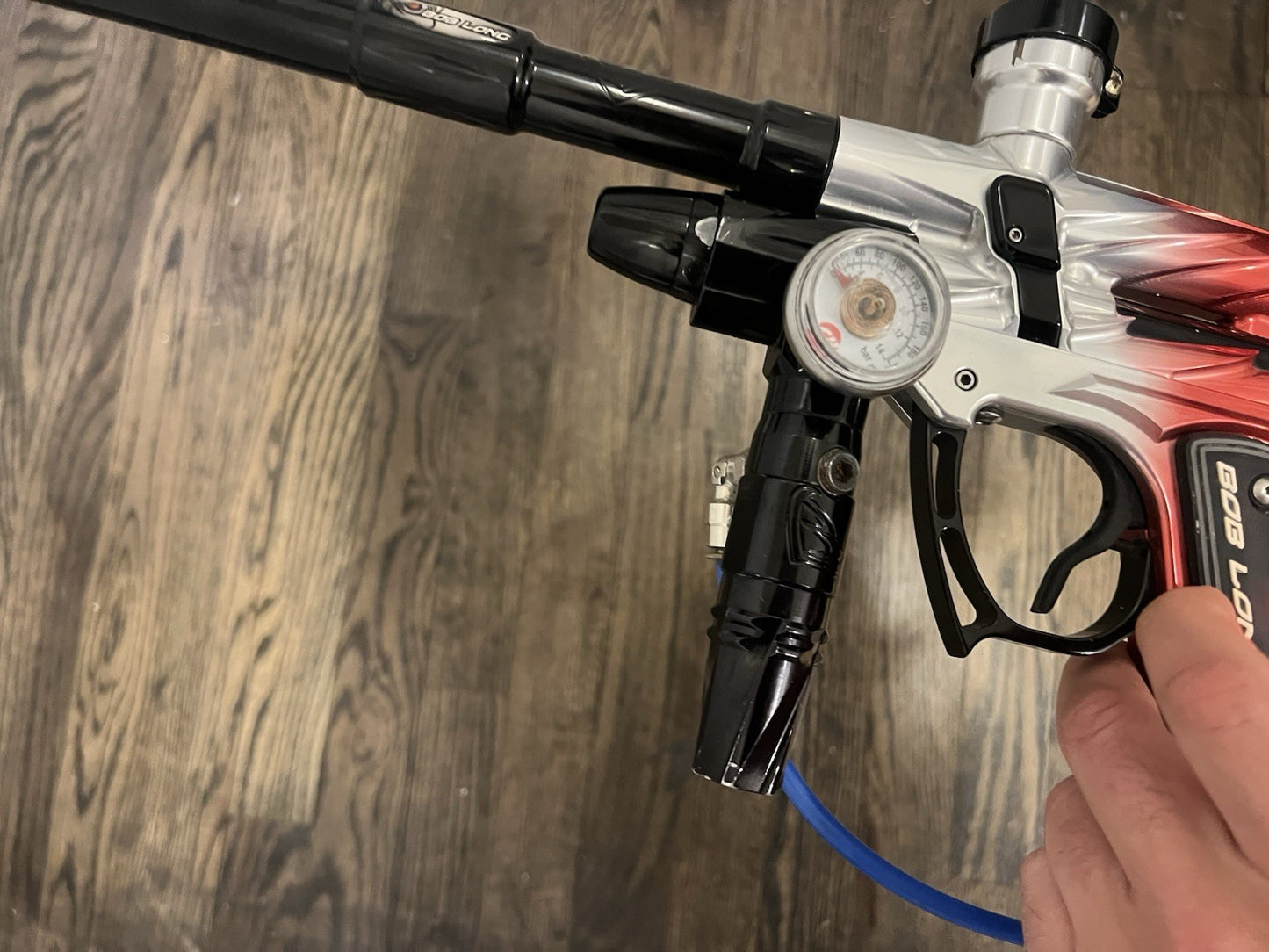 Mint Bob Long Ripper Intimidator Paintball Marker With Lucky Board Freak Bored