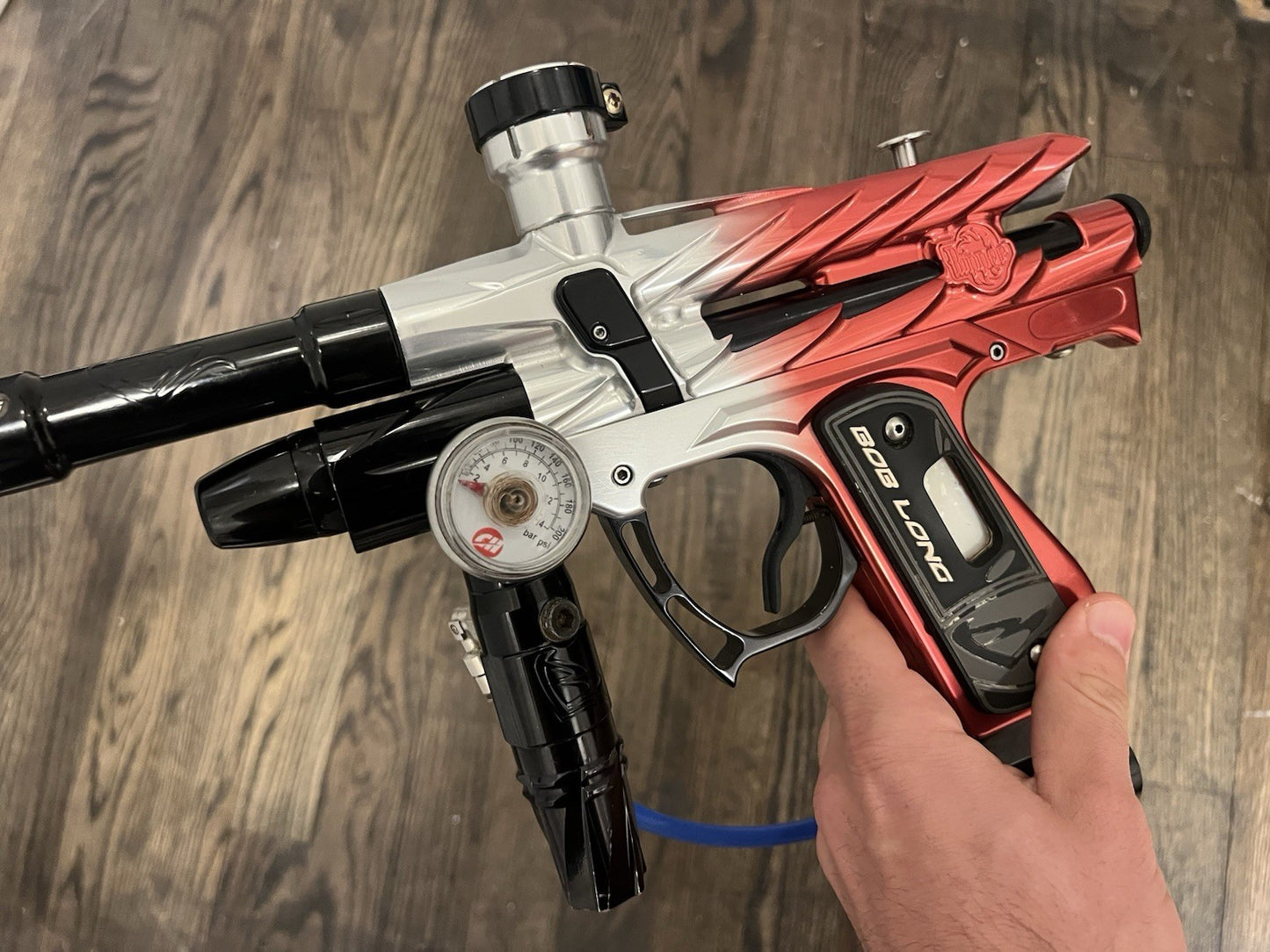 Mint Bob Long Ripper Intimidator Paintball Marker With Lucky Board Freak Bored