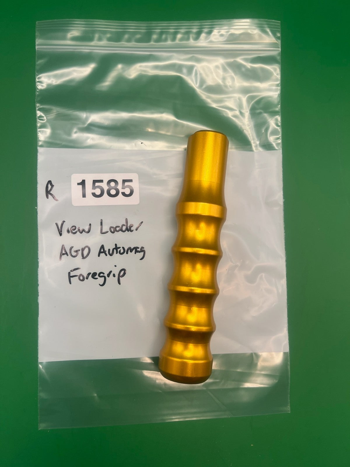 View Loader AGD Automag Paintball Marker Front Grip Yellow