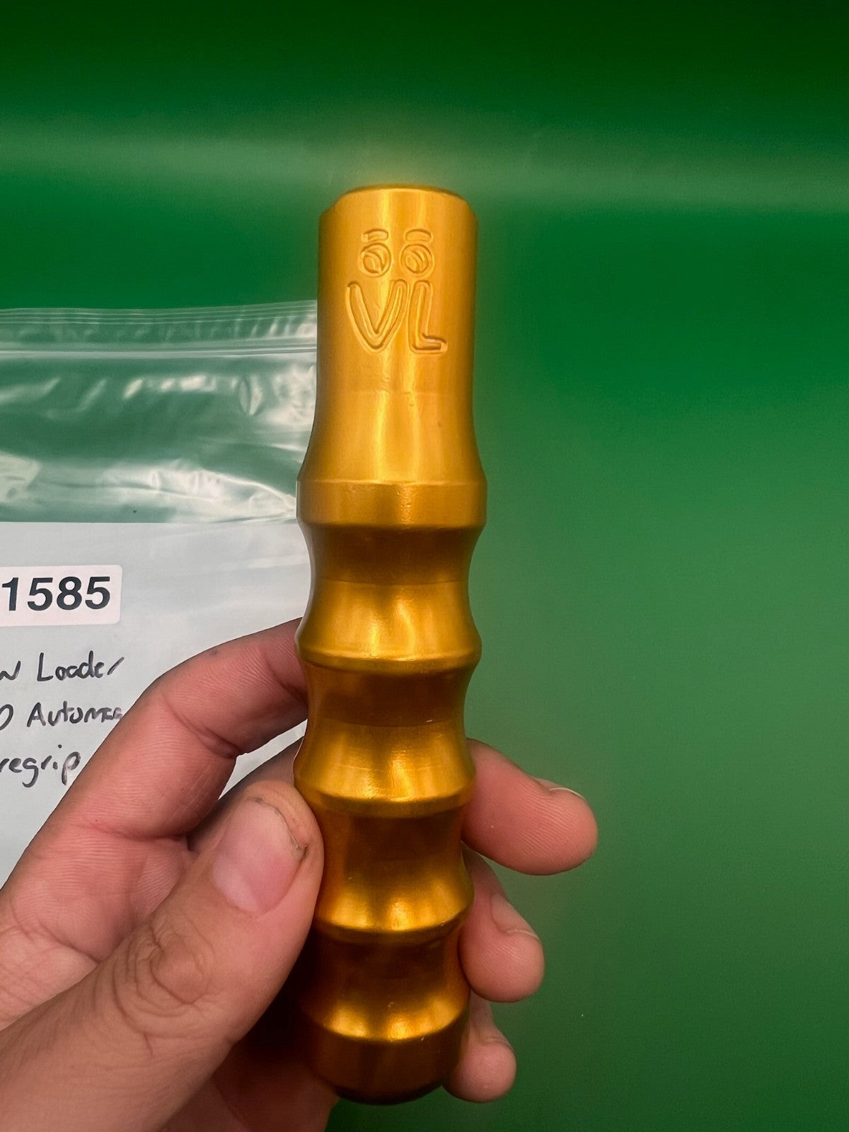 View Loader AGD Automag Paintball Marker Front Grip Yellow