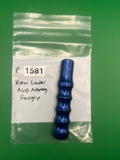 View Loader AGD Automag PaintBall Foregrip Blue