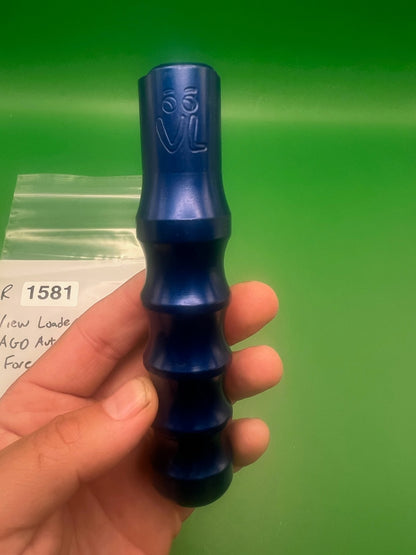 View Loader AGD Automag PaintBall Foregrip Blue