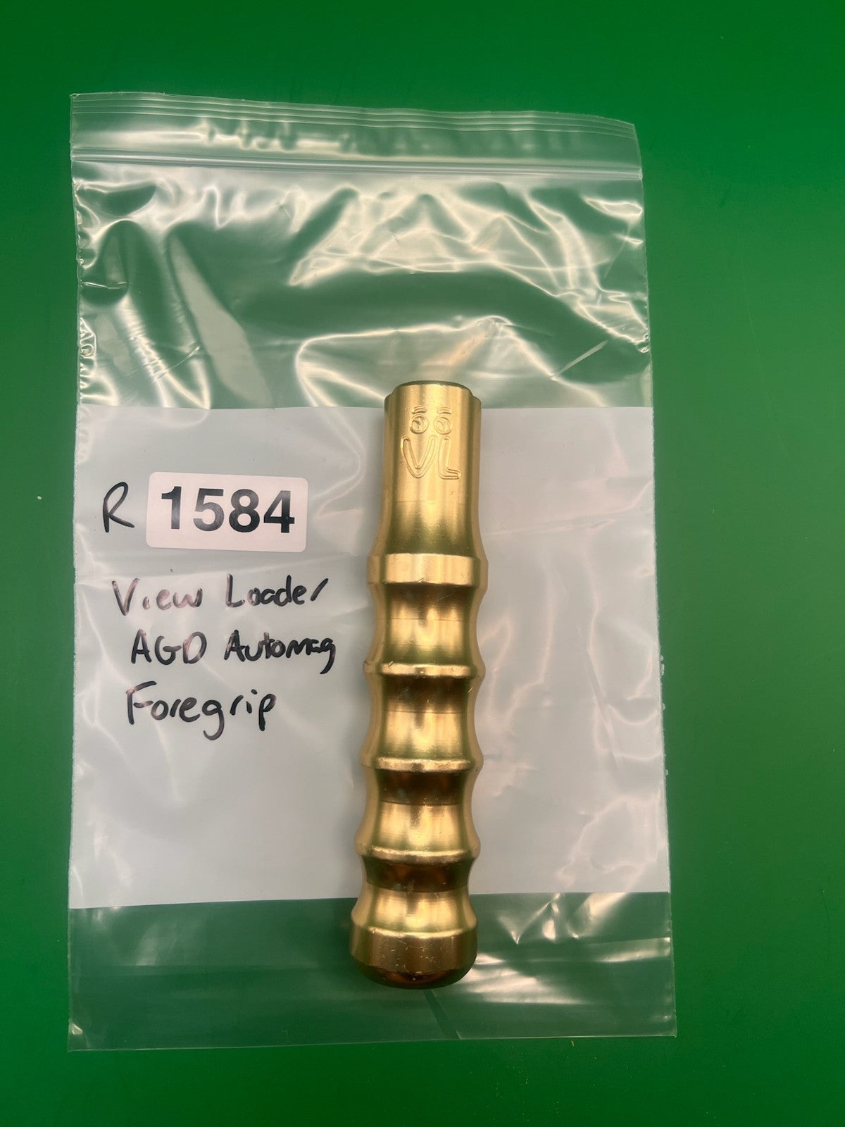View Loader AGD Automag Paintball Foregrip Golden