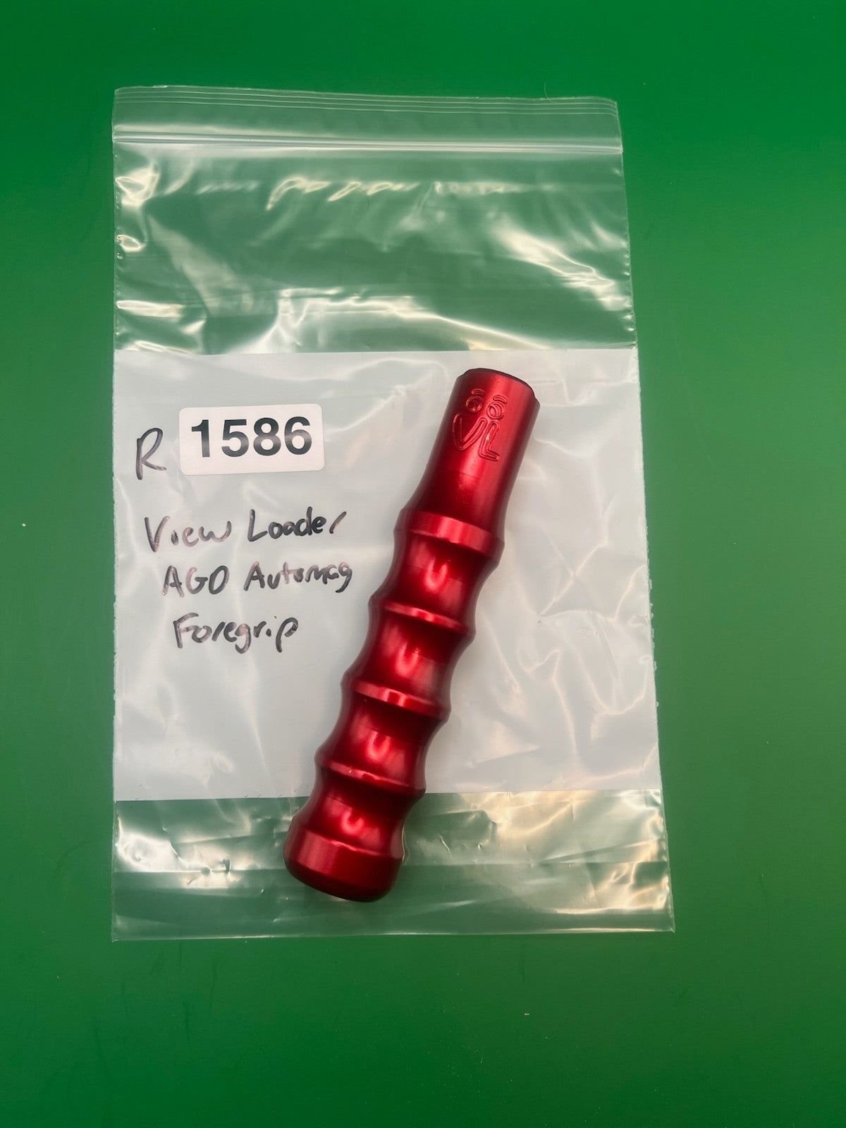View Loader AGD Automag Paintball Marker Front Grip Red