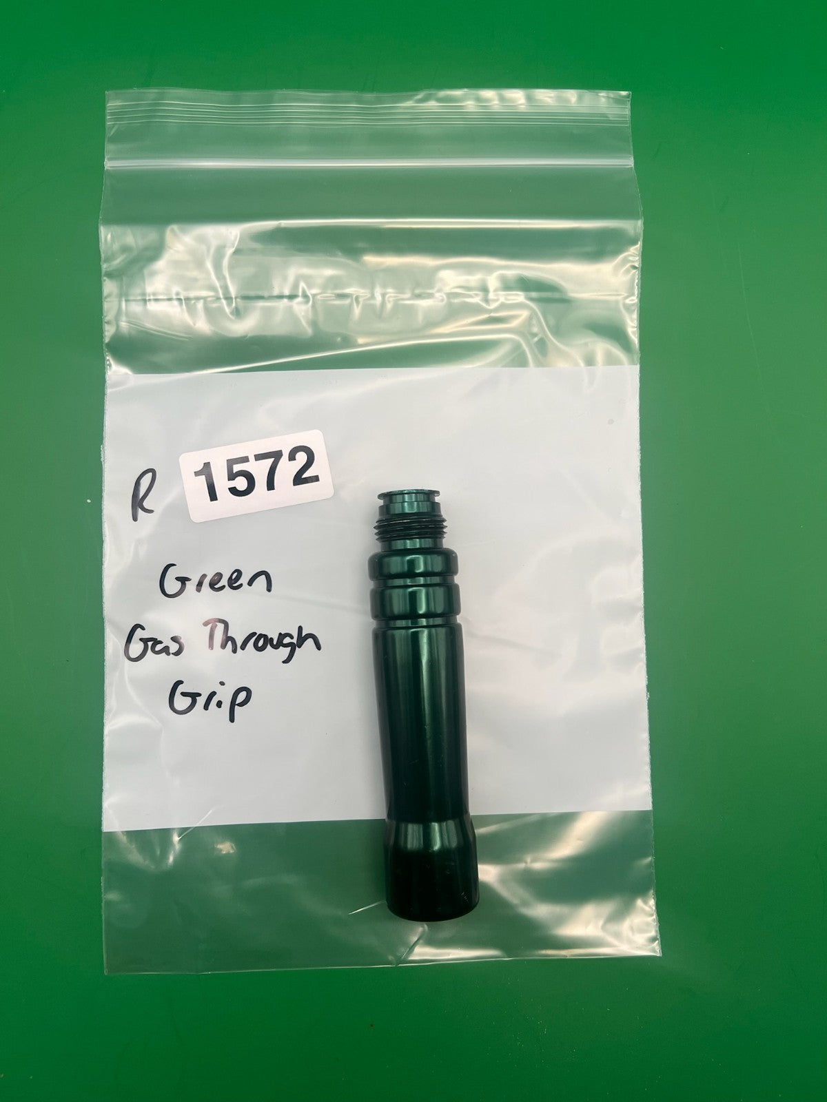 Paintball  Gas Through Grip Green